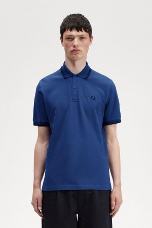 Camisa Polo Fred Perry M12 Hombre Azul Marino Azul Marino | LMXSX13823