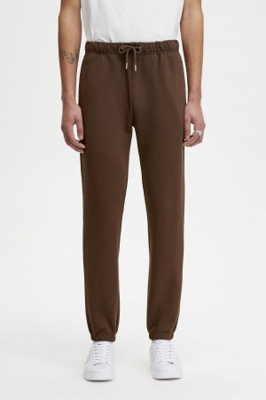 Chandals Fred Perry Loopback Sweatpants Hombre Burnt Tobacco | MXJKU88816