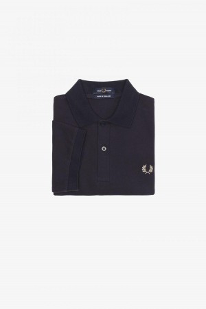 Fred Perry Shirt Fred Perry M3 Hombre Azul Marino Azules | FMXHY91031