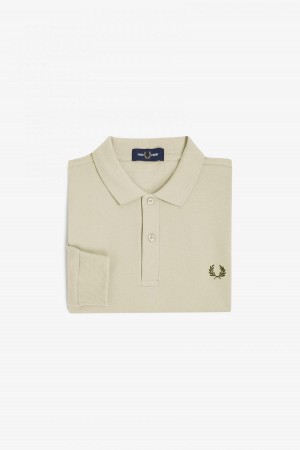 Fred Perry Shirt Fred Perry M6006 Hombre Verdes | MXNZX61748