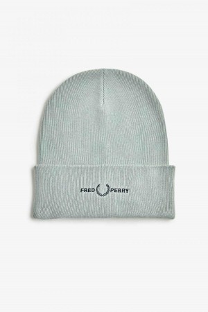 Gorro Fred Perry Estampados Accessories Negros | YMXGT51017