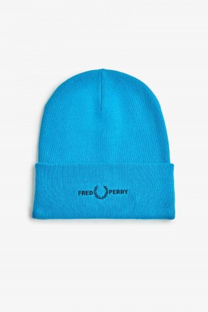 Gorro Fred Perry Estampados Accessories Azules Negros | MXXMI67784