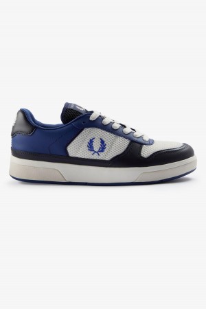 Zapatos Fred Perry B300 Hombre Azules | MXICD59983