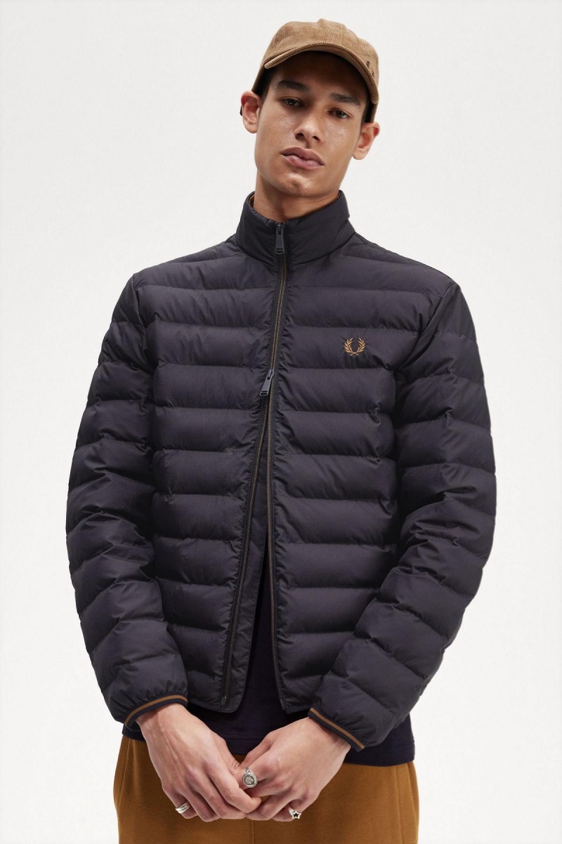 Abrigos Fred Perry Insulated Hombre Azul Marino | YMXGT93163