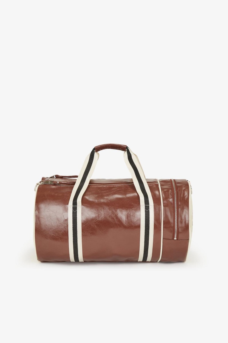 Bolsa Fred Perry Classic Barrel Accessories Marrom | LMXSX31741