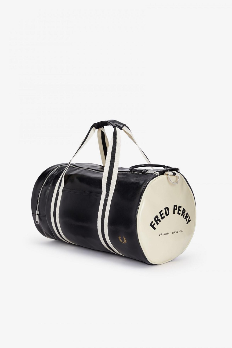 Bolsa Fred Perry Classic Barrel Accessories Negros | MXNEJ42816