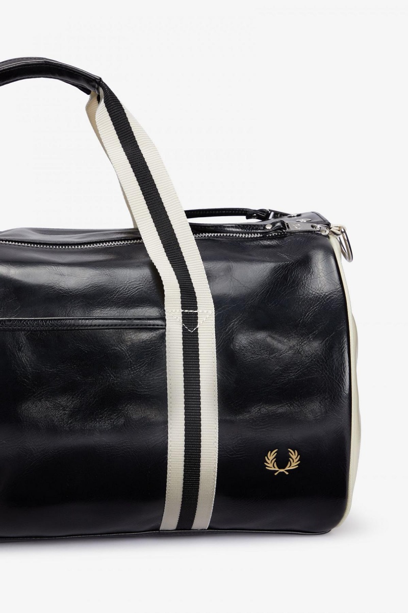 Bolsa Fred Perry Classic Barrel Accessories Negros | MXNEJ42816