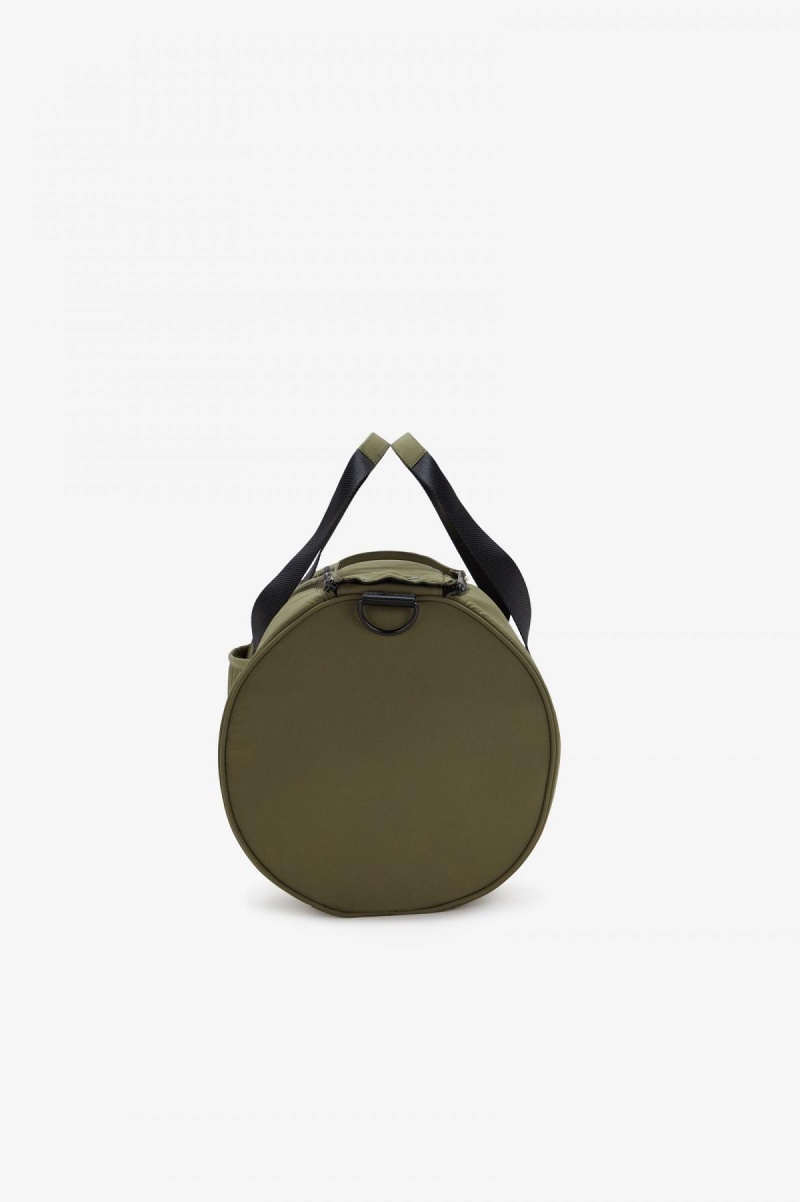 Bolsa Fred Perry Ripstop Barrel Accessories Verdes | MXXBR39122