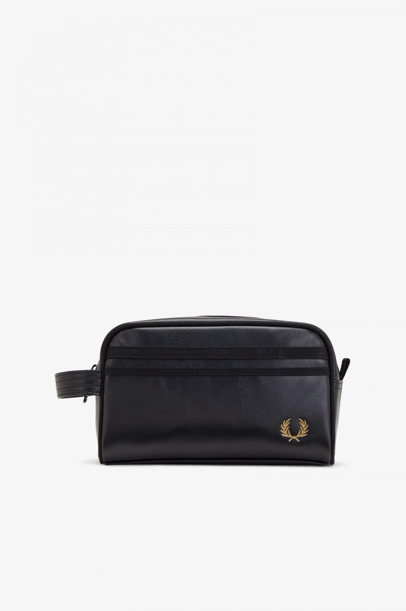 Bolsa Fred Perry Tonal Wash Accessories Negros | LMXSX25102