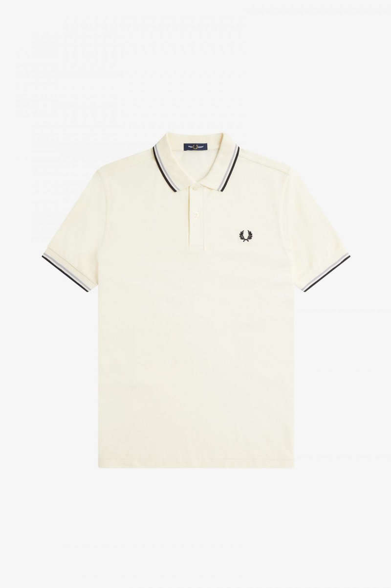 Camisa Polo Fred Perry M3600 Hombre Negros | TMXWZ66598