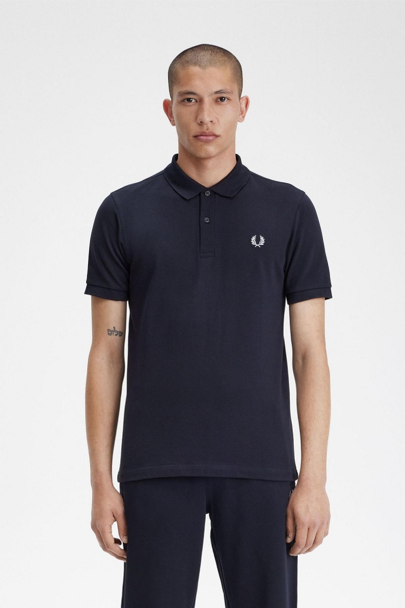 Camisa Polo Fred Perry M3 Hombre Azul Marino | MXNZX18124