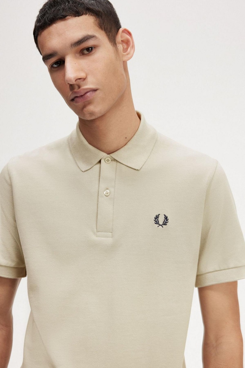 Camisa Polo Fred Perry M3 Hombre Azules Azul Marino | TMXPQ67229