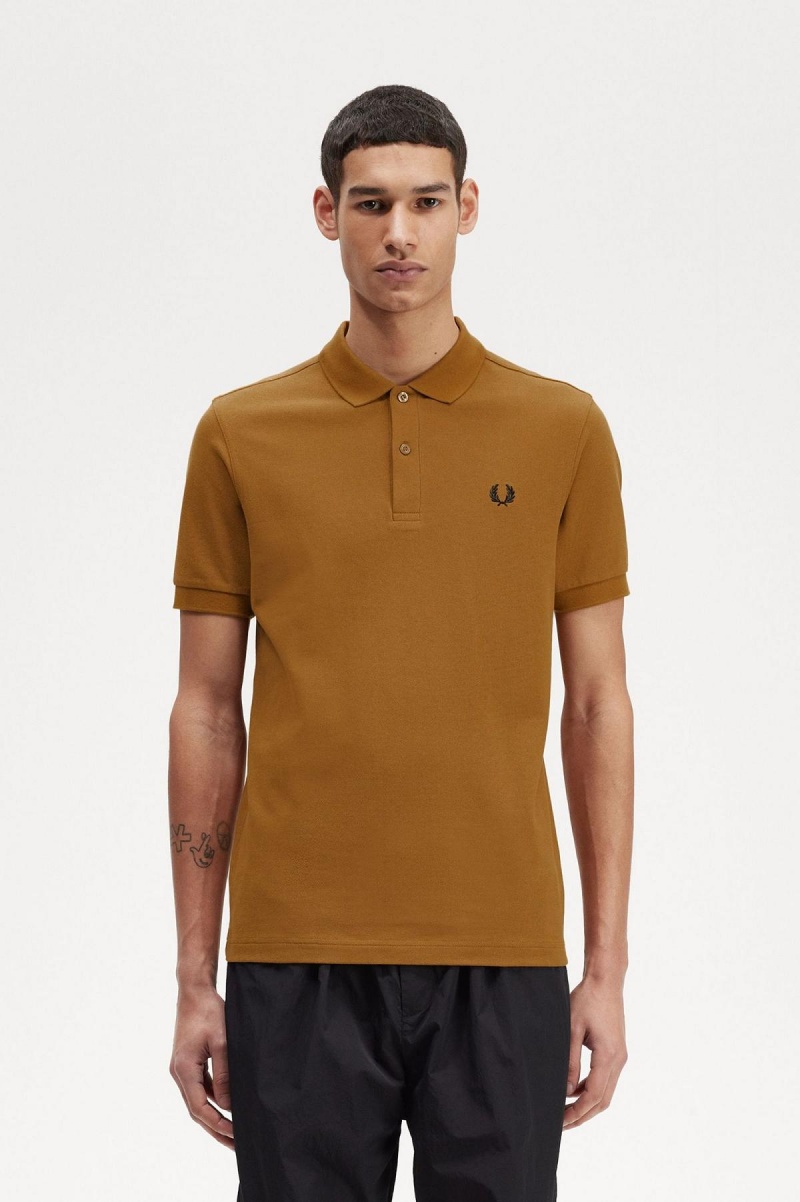 Camisa Polo Fred Perry M6000 Hombre Azules Negros | MMXFT98147