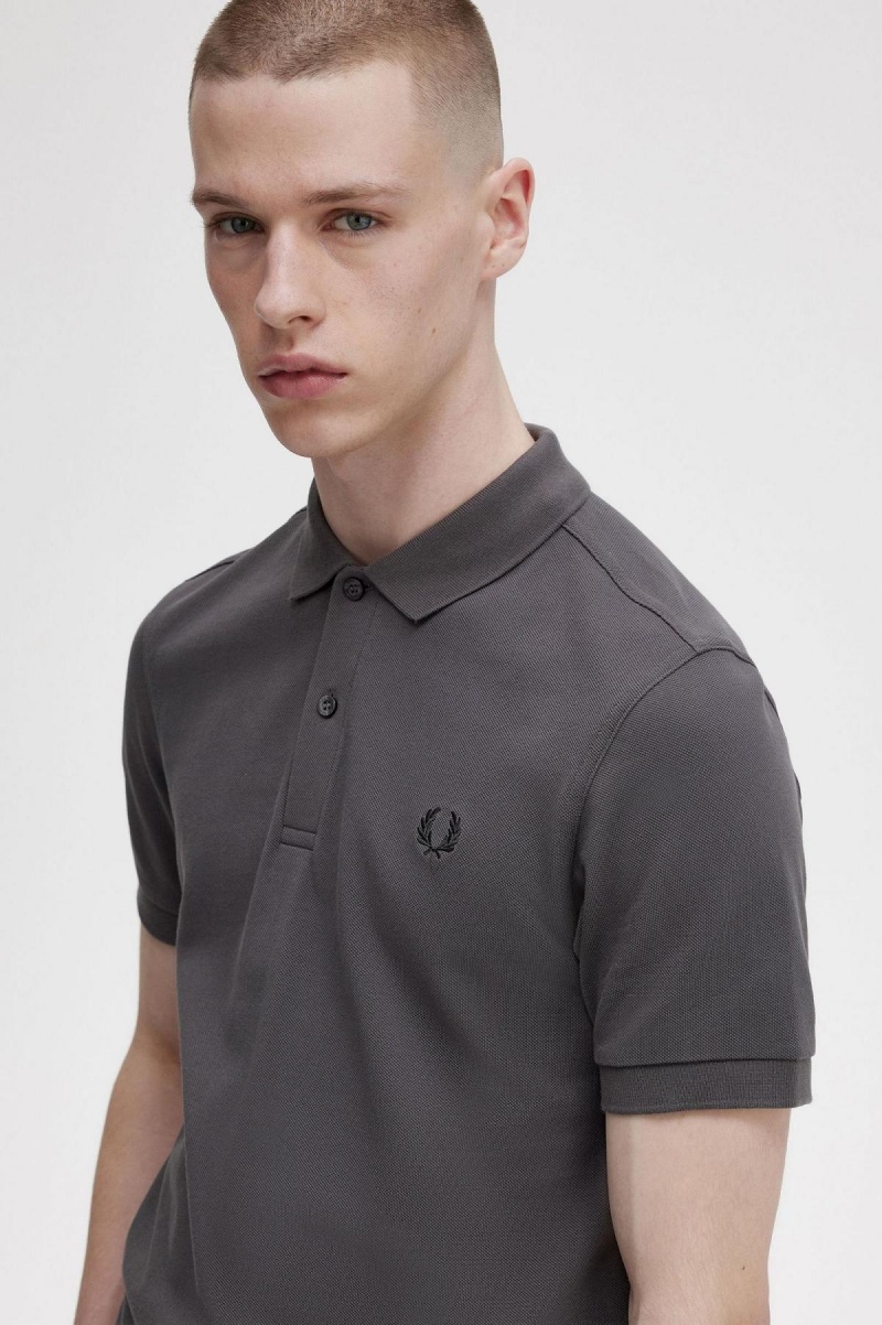 Camisa Polo Fred Perry M6000 Hombre Negros | MXCIF69043