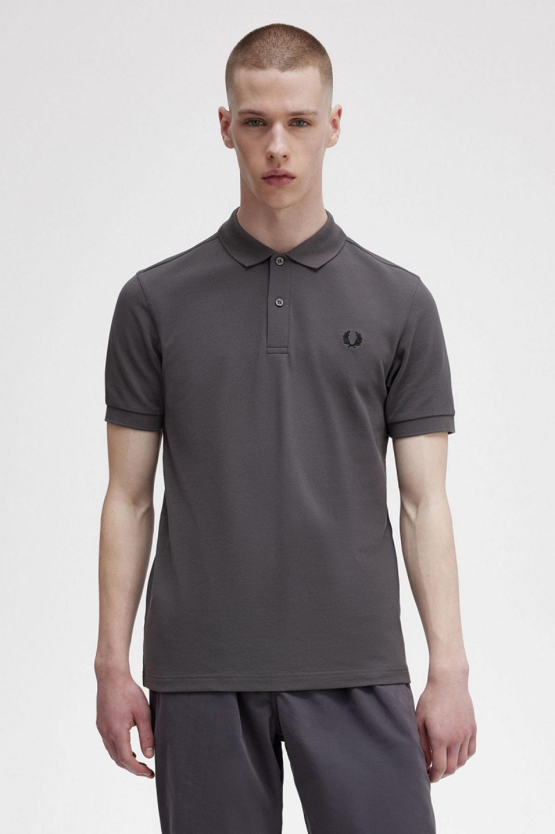 Camisa Polo Fred Perry M6000 Hombre Negros | MXCIF69043