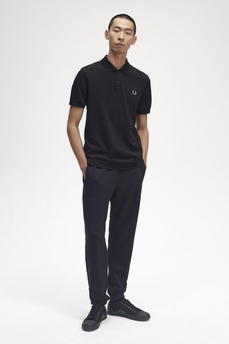 Camisa Polo Fred Perry M6000 Hombre Negros | XMXGW51272