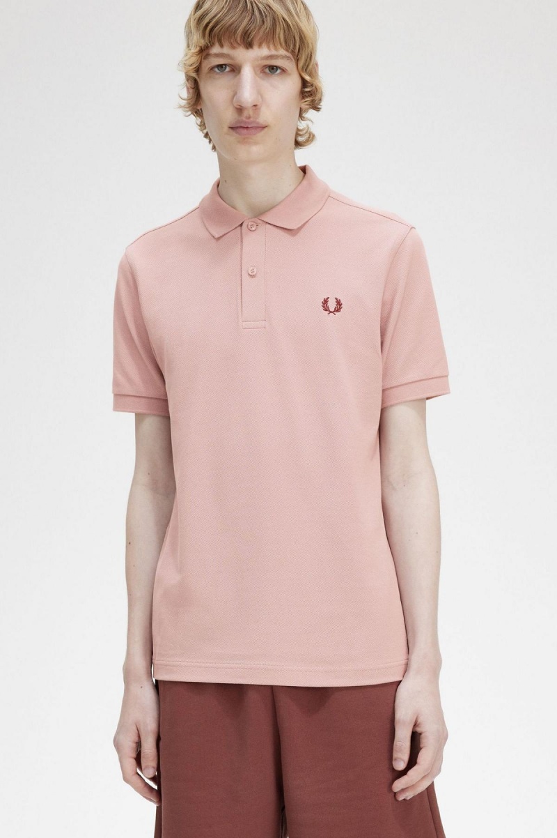 Camisa Polo Fred Perry M6000 Hombre Rosas Rosas | PMXER99294