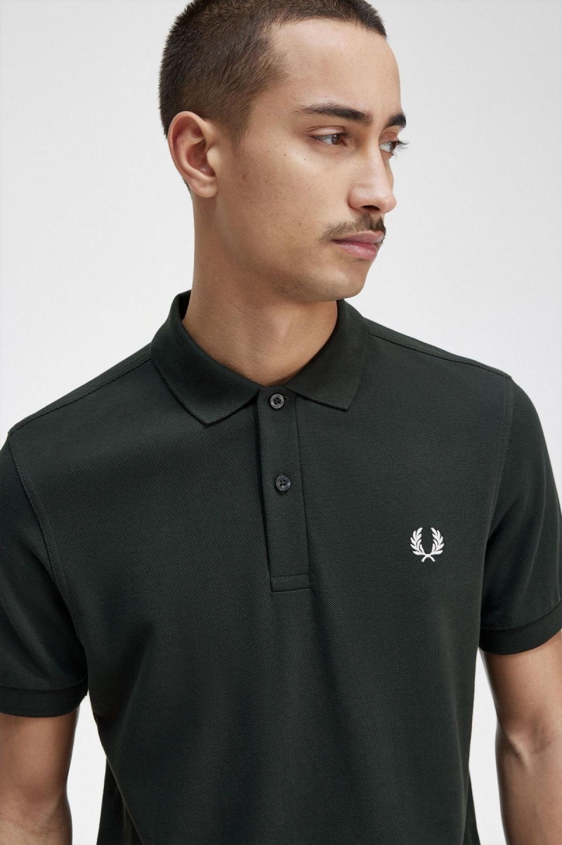 Camisa Polo Fred Perry M6000 Hombre Verdes Blancos | MXCIF30798