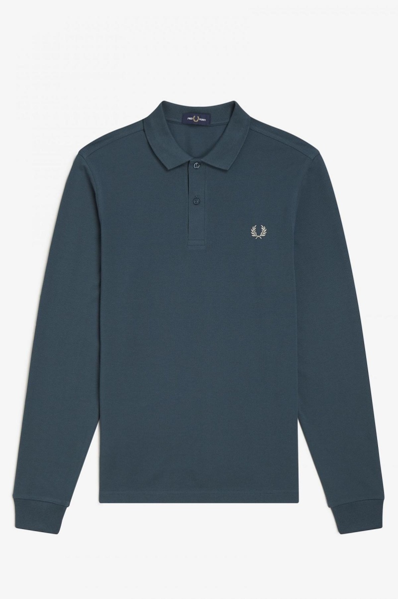 Camisa Polo Fred Perry M6006 Hombre Azules | SMXNY86849