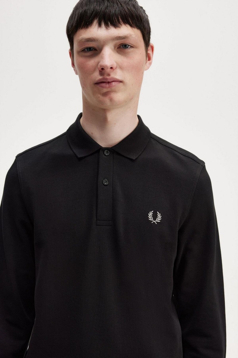 Camisa Polo Fred Perry M6006 Hombre Negros | TMXWZ64818