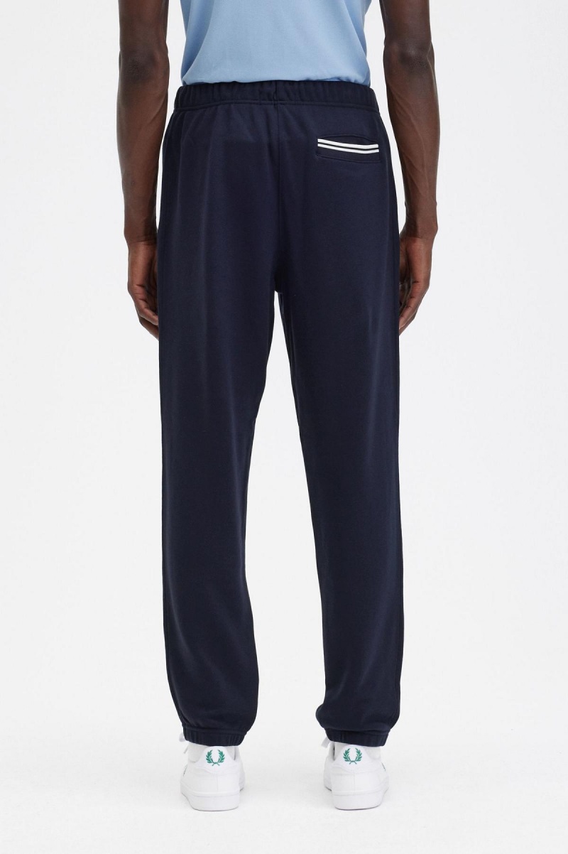 Chandals Fred Perry Loopback Sweatpant Hombre Azul Marino | DMXKV31246