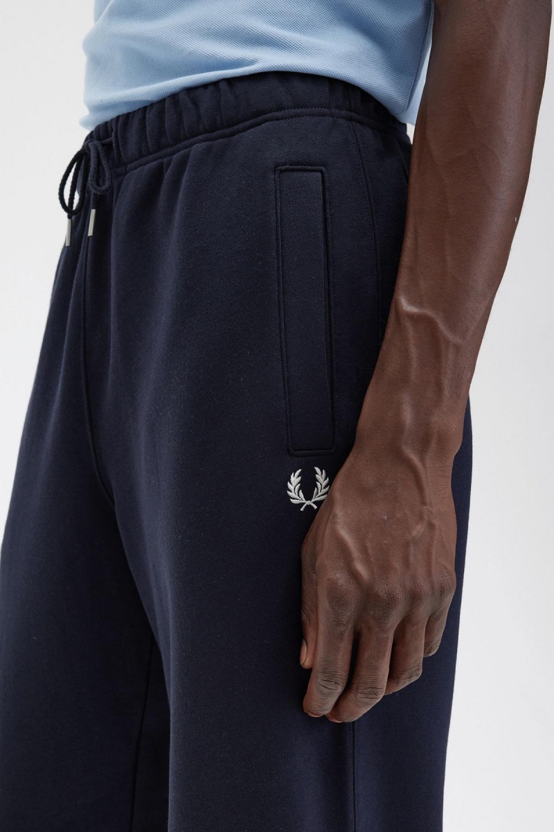 Chandals Fred Perry Loopback Sweatpant Hombre Azul Marino | DMXKV31246