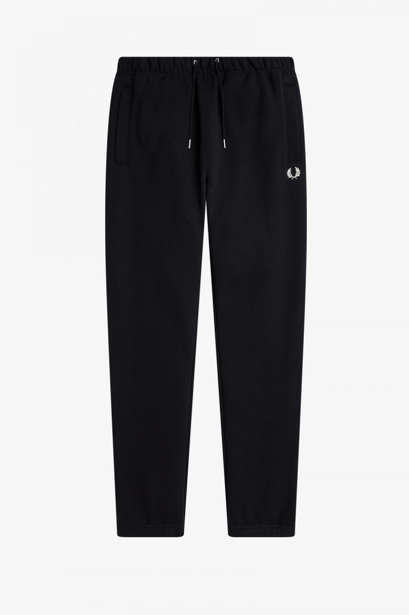 Chandals Fred Perry Loopback Sweatpant Hombre Negros | GMXUC29821