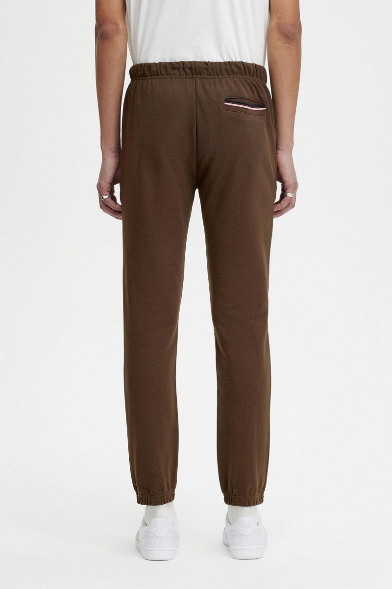 Chandals Fred Perry Loopback Sweatpants Hombre Burnt Tobacco | MXJKU88816