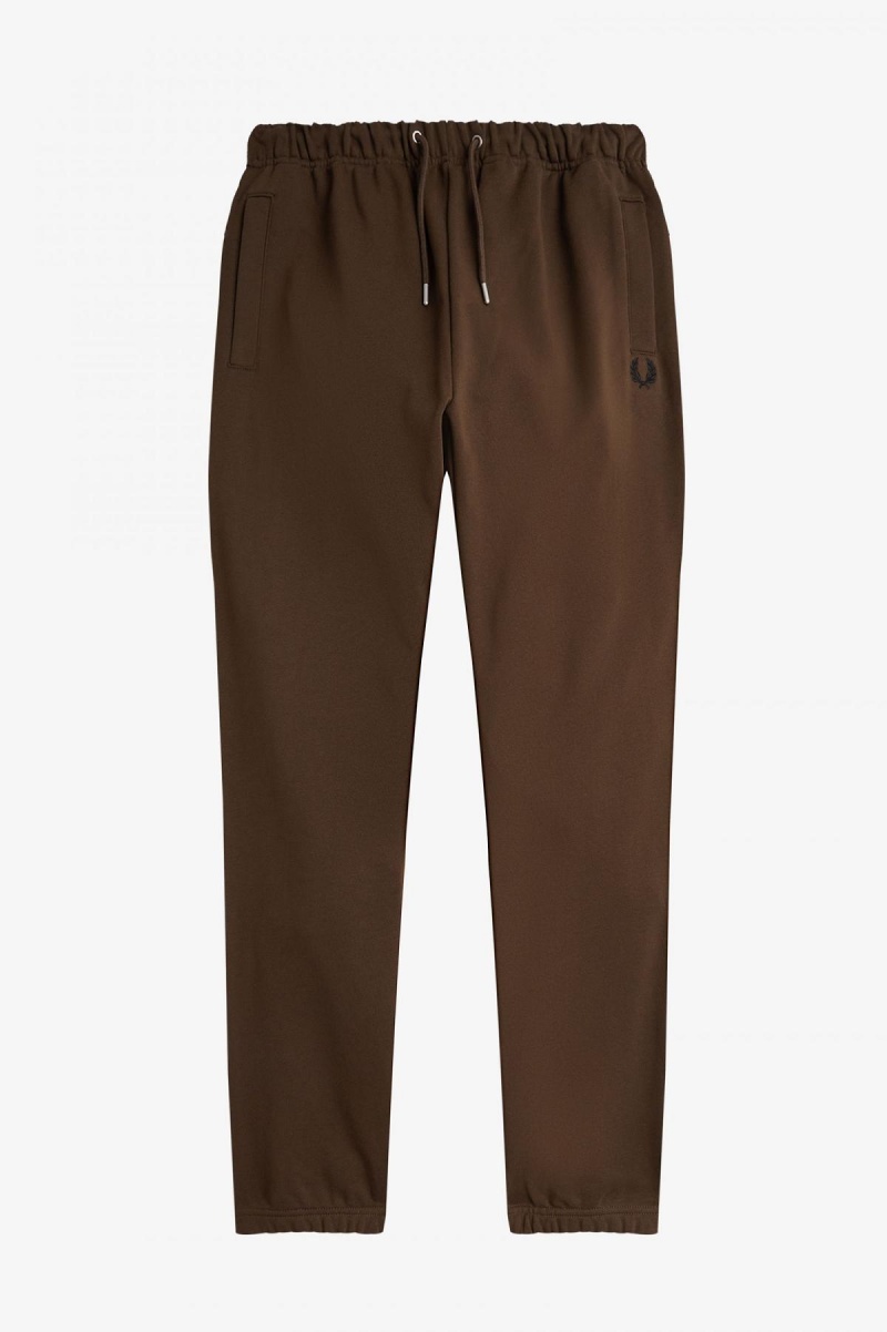 Chandals Fred Perry Loopback Sweatpants Hombre Burnt Tobacco | MXJKU88816