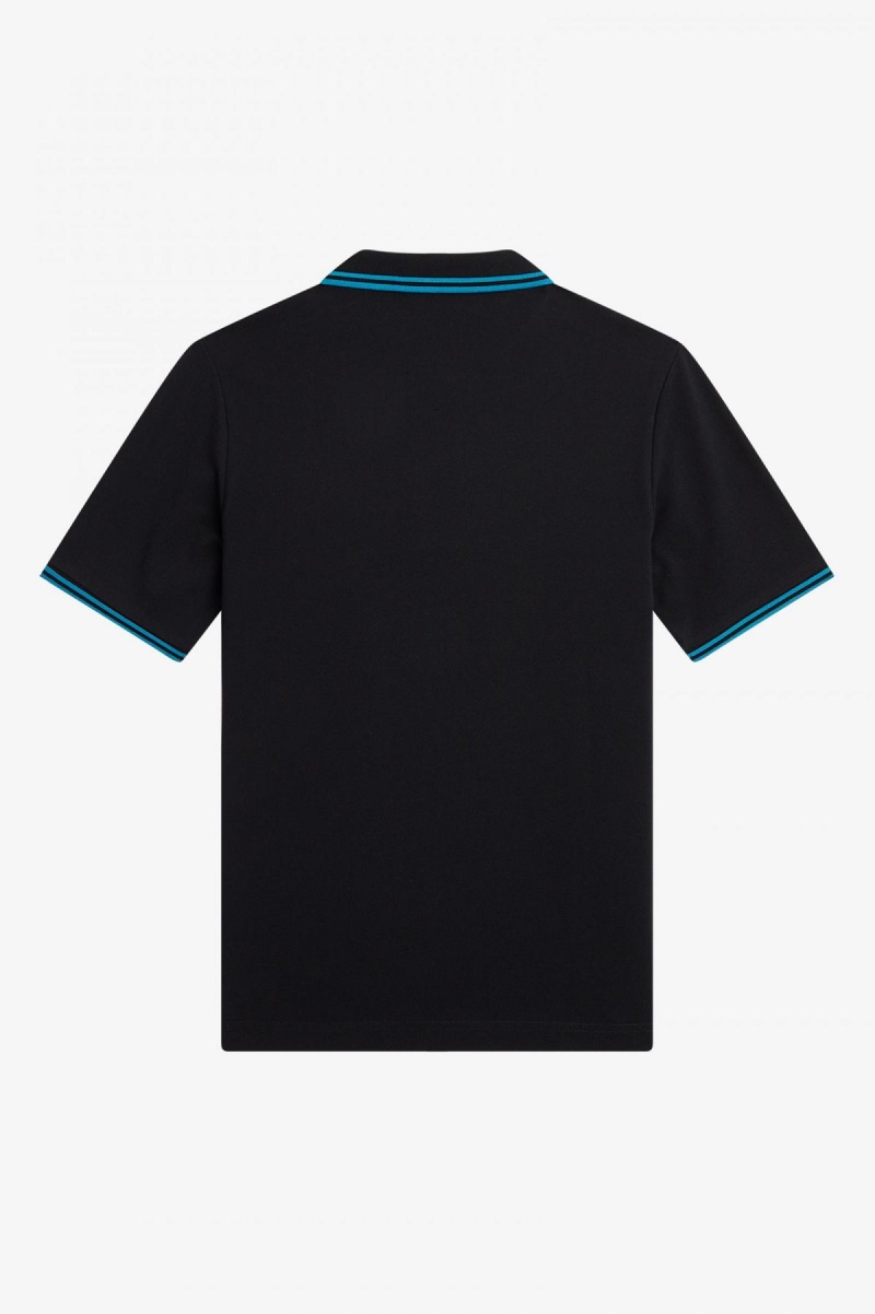 Fred Perry Shirt Fred Perry G3600 Mujer Negros Azules Azules | YMXGT62499