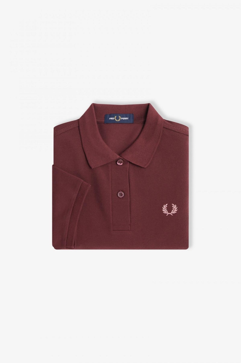 Fred Perry Shirt Fred Perry G6000 Mujer Rosas Rosas | UMXTG28638