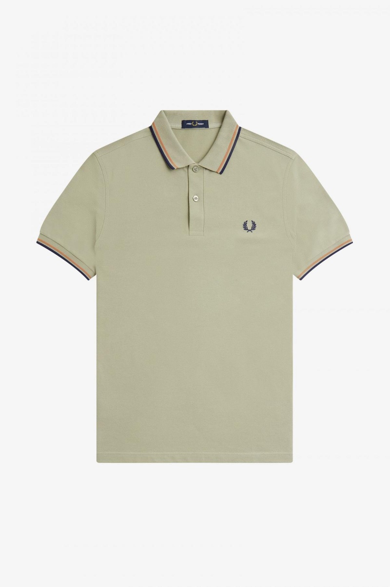 Fred Perry Shirt Fred Perry M3600 Hombre Azules Azul Marino | MXJVR59530