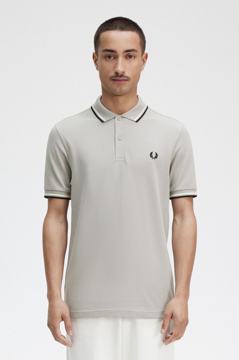 Fred Perry Shirt Fred Perry M3600 Hombre Negros | MXEGJ87151