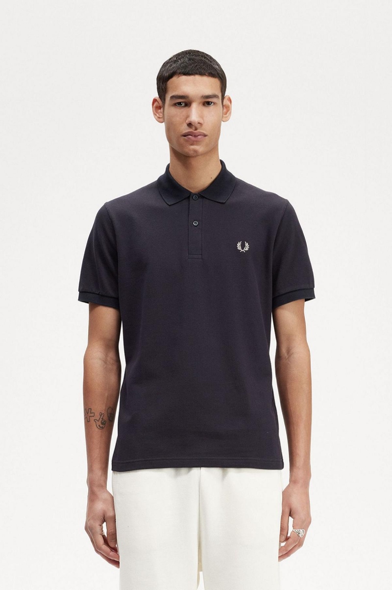 Fred Perry Shirt Fred Perry M3 Hombre Azul Marino Azules | FMXHY91031