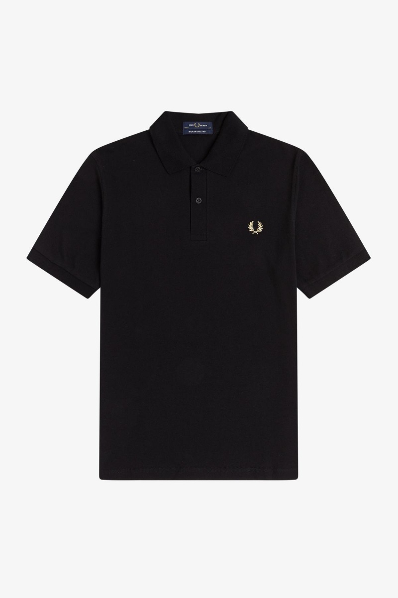 Fred Perry Shirt Fred Perry M3 Hombre Negros | MMXHR95904