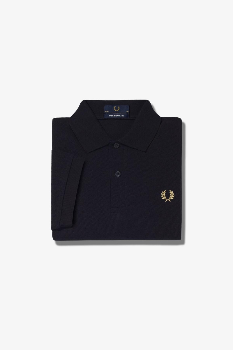 Fred Perry Shirt Fred Perry M3 Hombre Negros | MMXHR95904