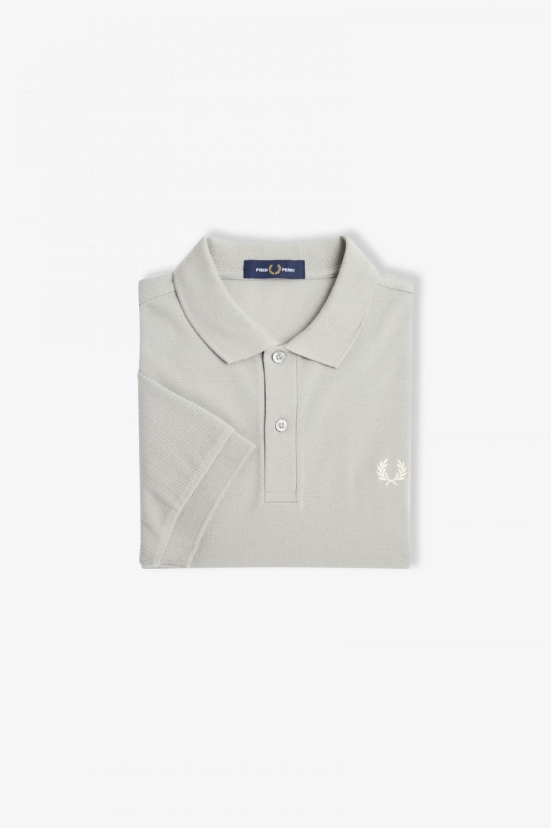 Fred Perry Shirt Fred Perry M6000 Hombre Limestone / Ecru | XMXGW23014