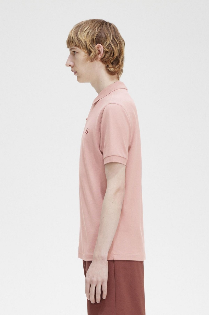 Fred Perry Shirt Fred Perry M6000 Hombre Rosas Rosas | MXXBR39329