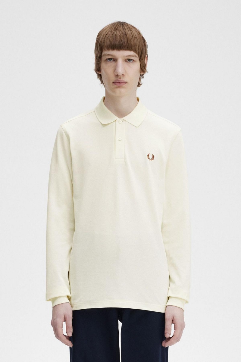 Fred Perry Shirt Fred Perry M6006 Hombre Marrom | PMXQX94970