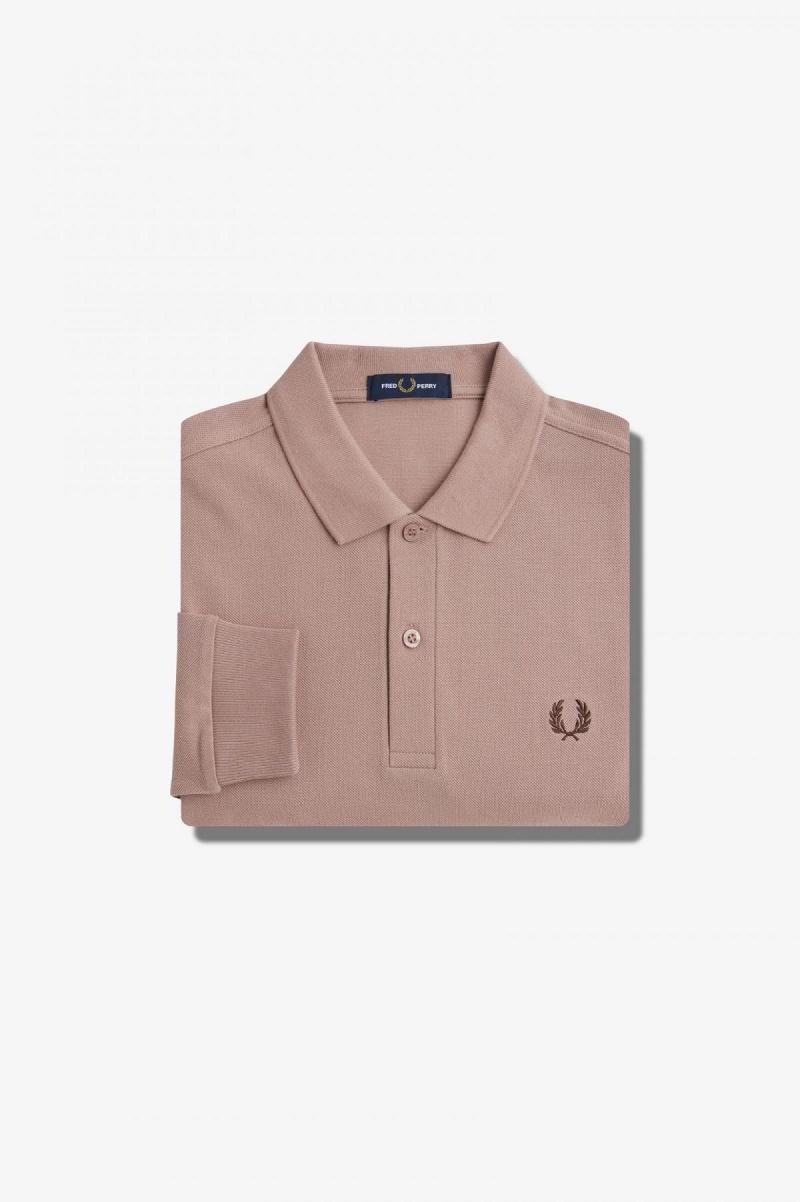 Fred Perry Shirt Fred Perry M6006 Hombre Rosas Oscuro | UMXTG49623