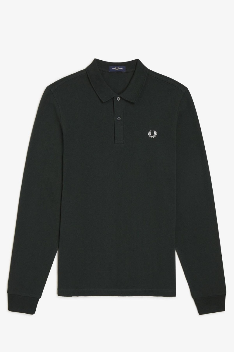 Fred Perry Shirt Fred Perry M6006 Hombre Verdes | YMXGT64009