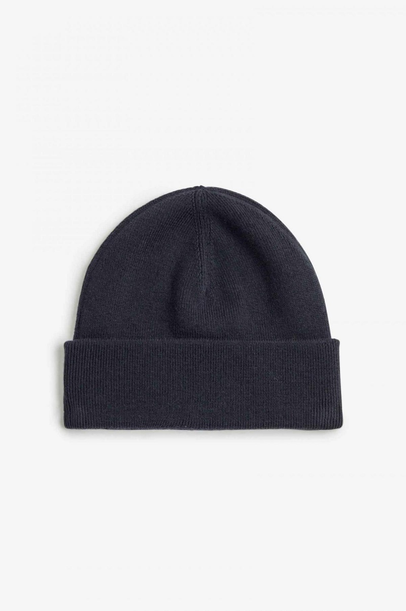 Gorro Fred Perry Classic Accessories Negros Azules | MXCIF65456