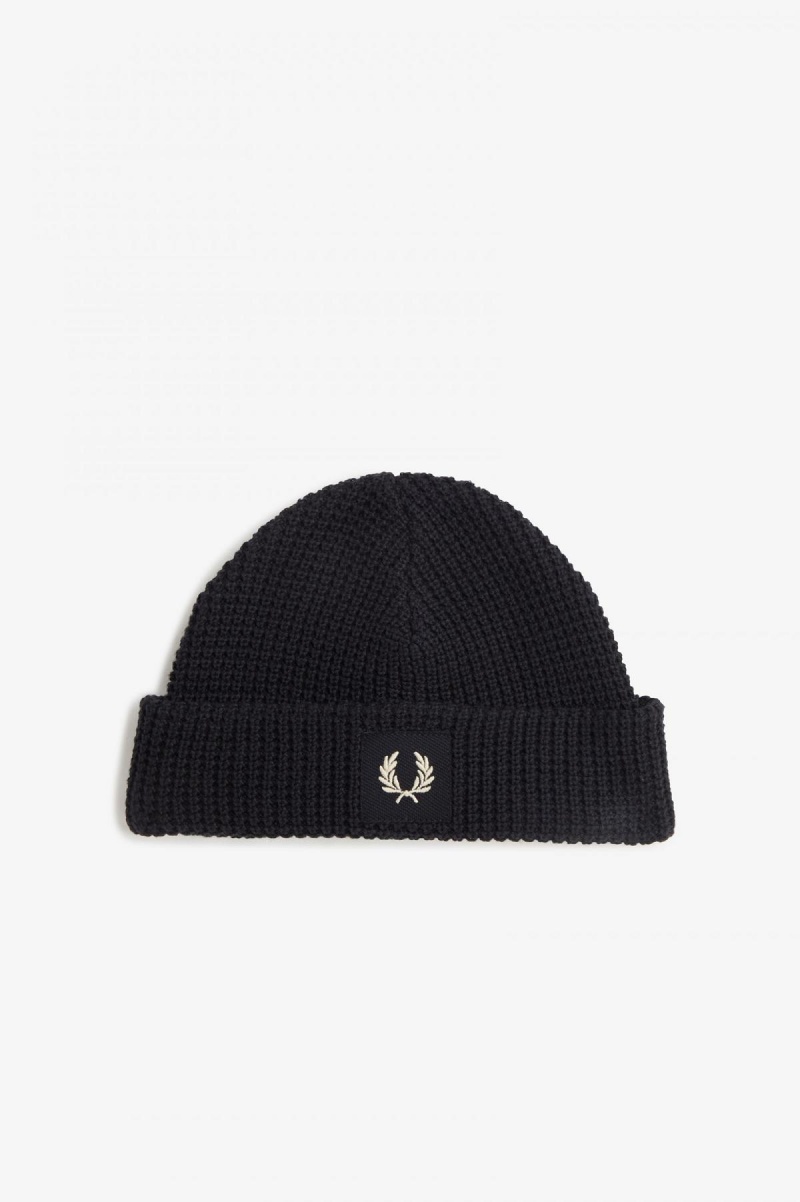 Gorro Fred Perry Waffle Knit Accessories Azules | MXJVR43111