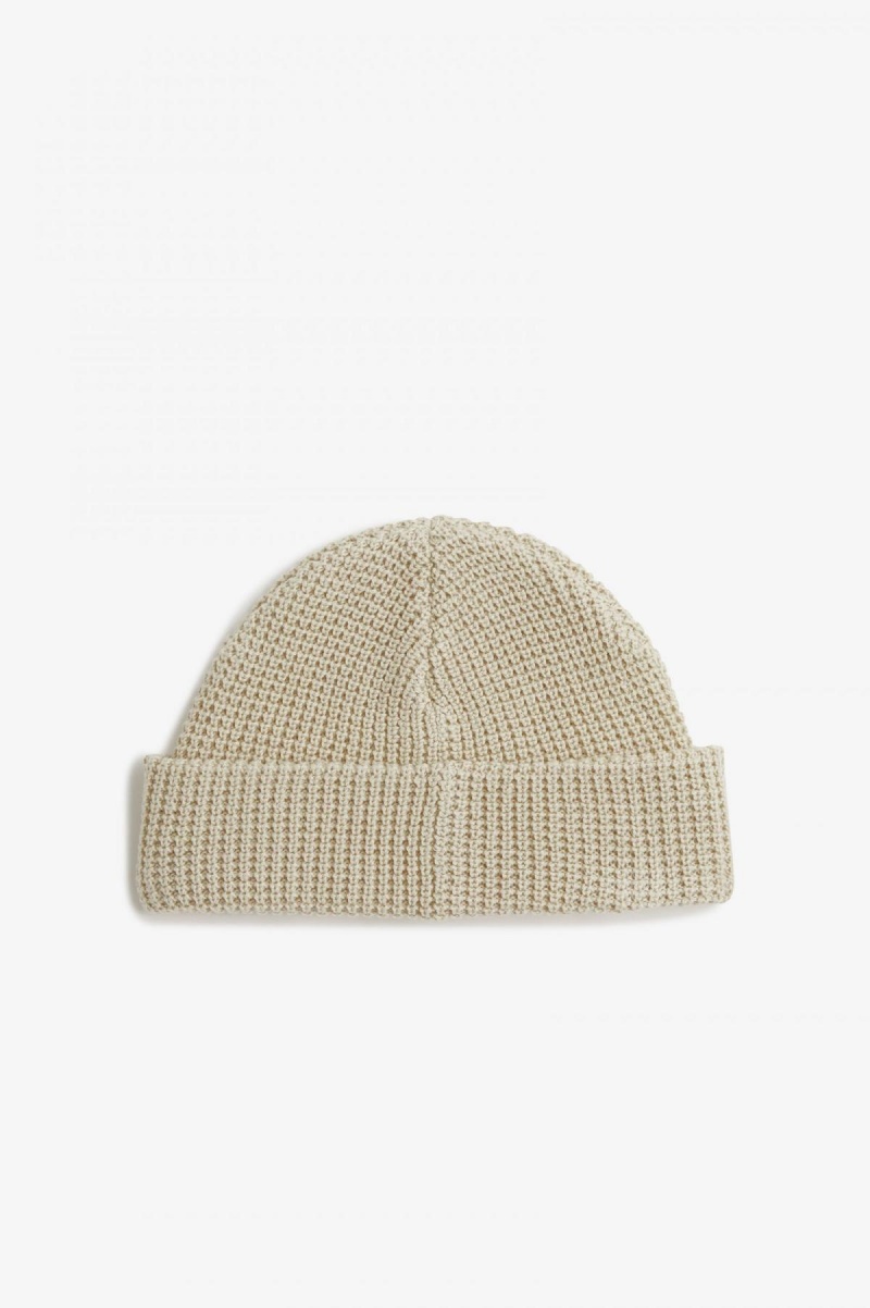 Gorro Fred Perry Waffle Knit Accessories Negros | QMXWA45170