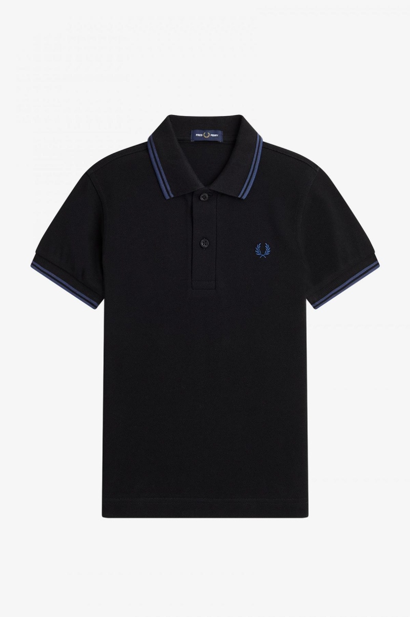 Niños Fred Perry Kids Twin Tipped Accessories Negros Azules Azules | EMXHC27398