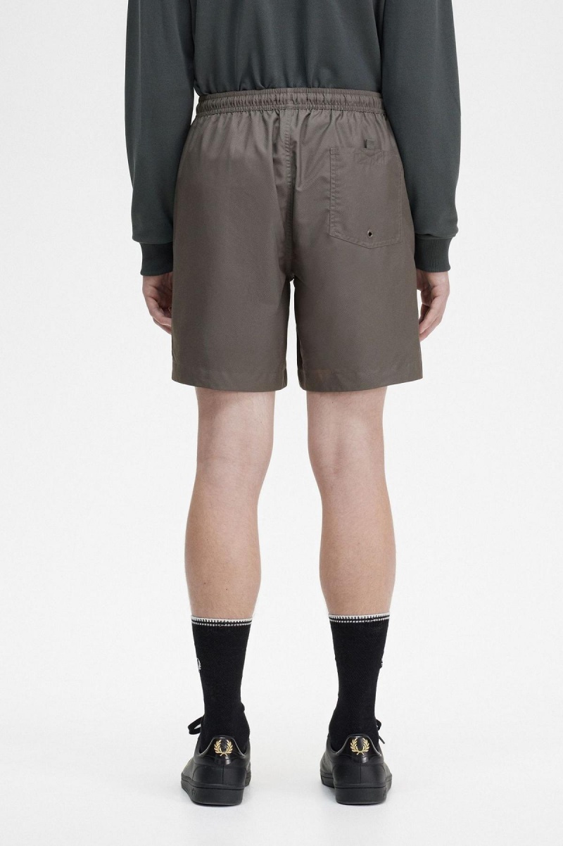 Short Fred Perry Classic Hombre Verdes | MXEAH96293