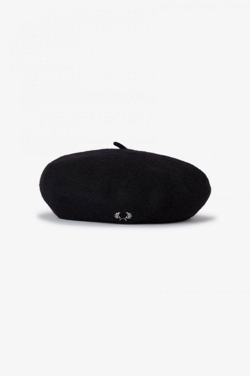 Sombrero Fred Perry Beret Accessories Negros | MXICD92805