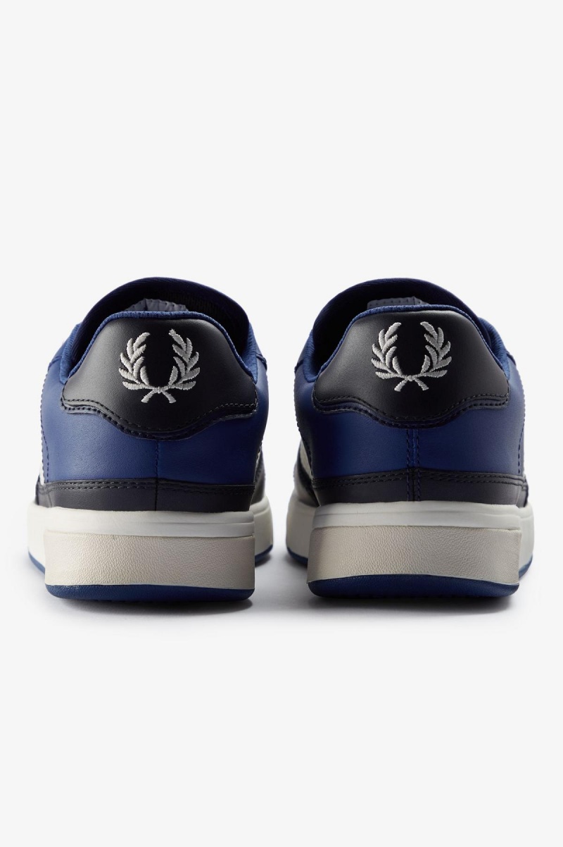 Zapatos Fred Perry B300 Hombre Azules | MXICD59983