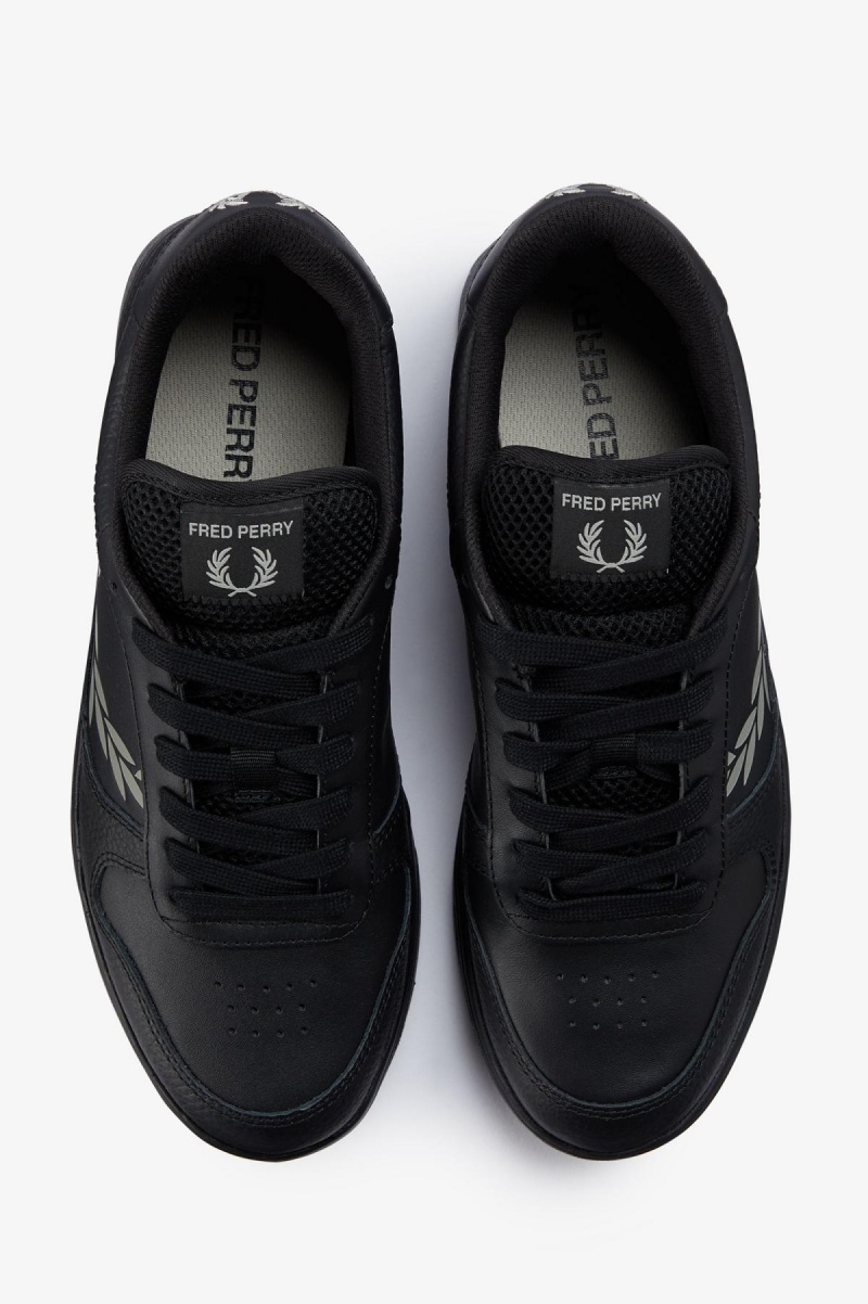 Zapatos Fred Perry B300 Hombre Negros | AMXDF58484