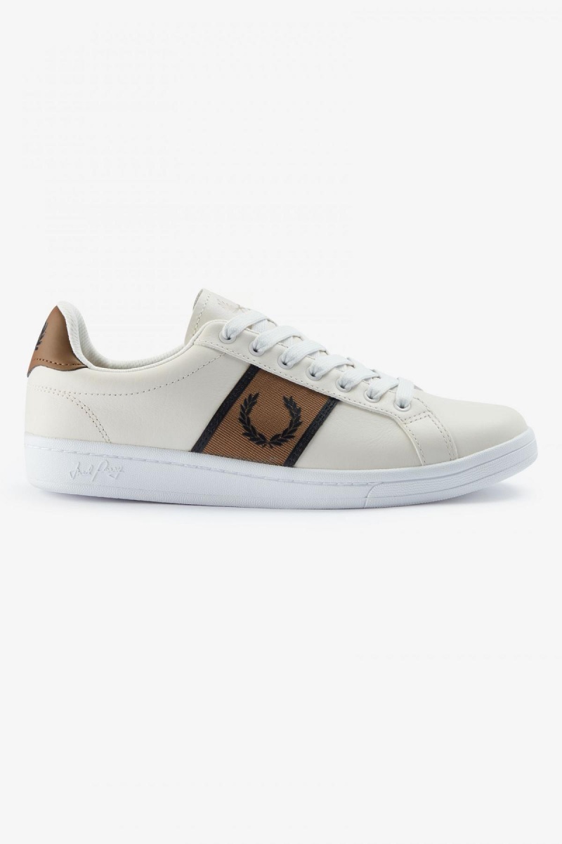 Zapatos Fred Perry B721 Hombre Negros | MXJKU55890